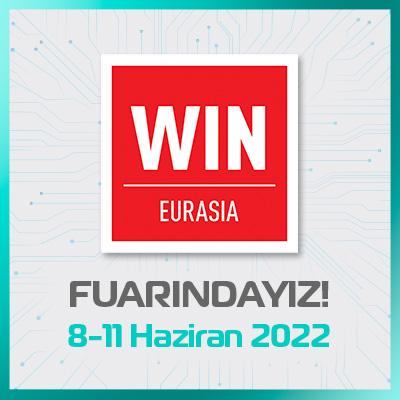 WIN Eurasia Fuarındayız