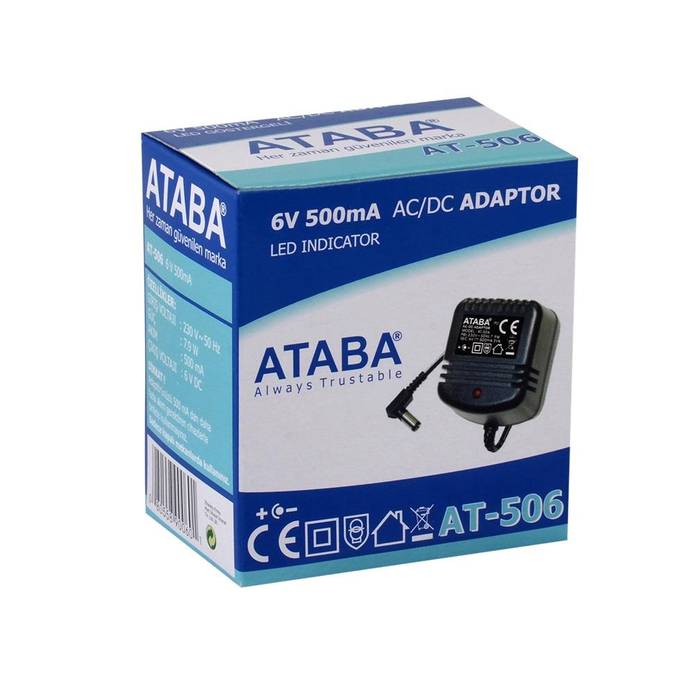 Ataba AT-506 6V 500 mAh 7.9 W Telefon Adaptör
