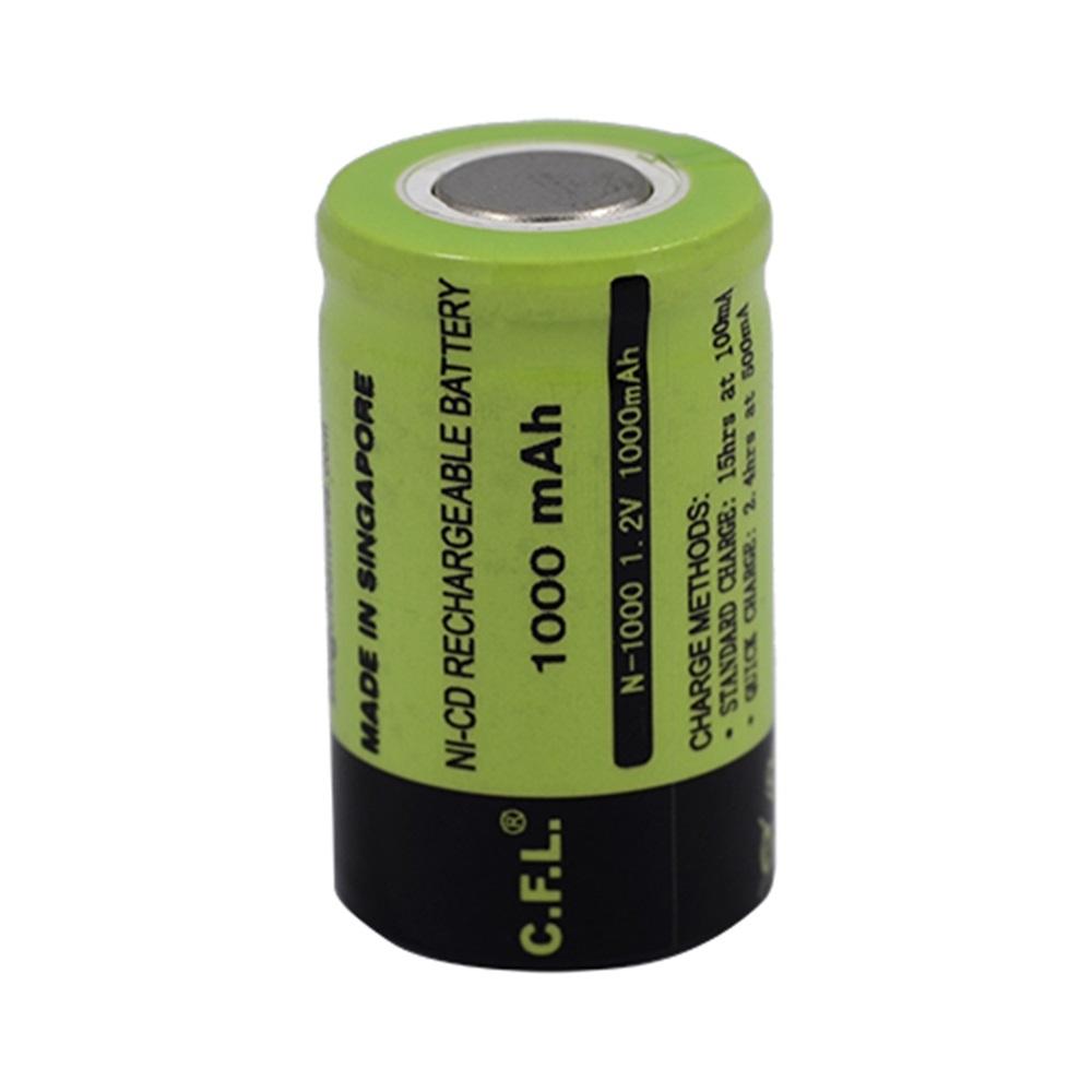 CFL 1.2V 1000 Mah N-1000 ( 2/3A ) Ni-Cd Pil