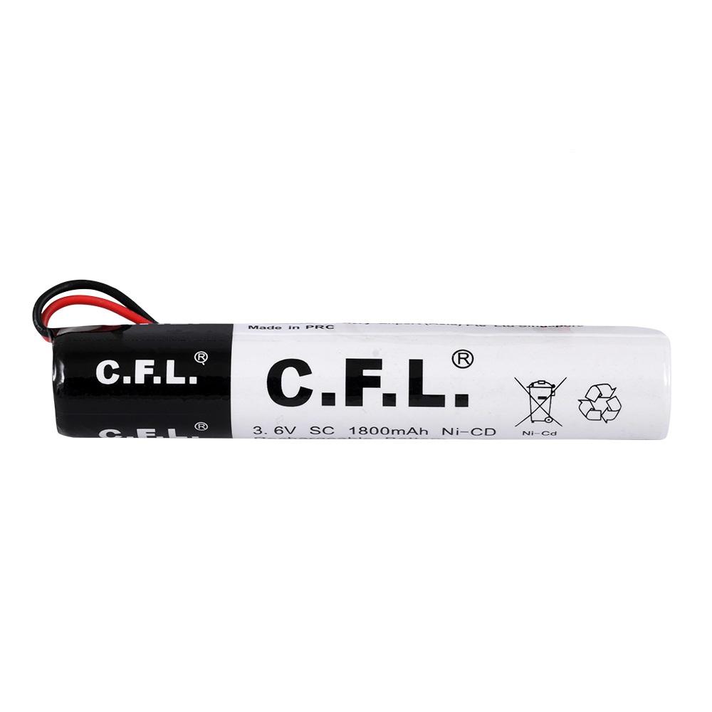 CFL 3.6V 1800 Mah Sc Size Ni-Cd Şarjlı Pil
