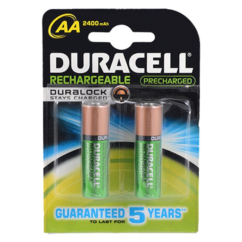 Duracell 1.2V 2400 Mah AA Size Şarjlı Pil 2li Blister (İ)