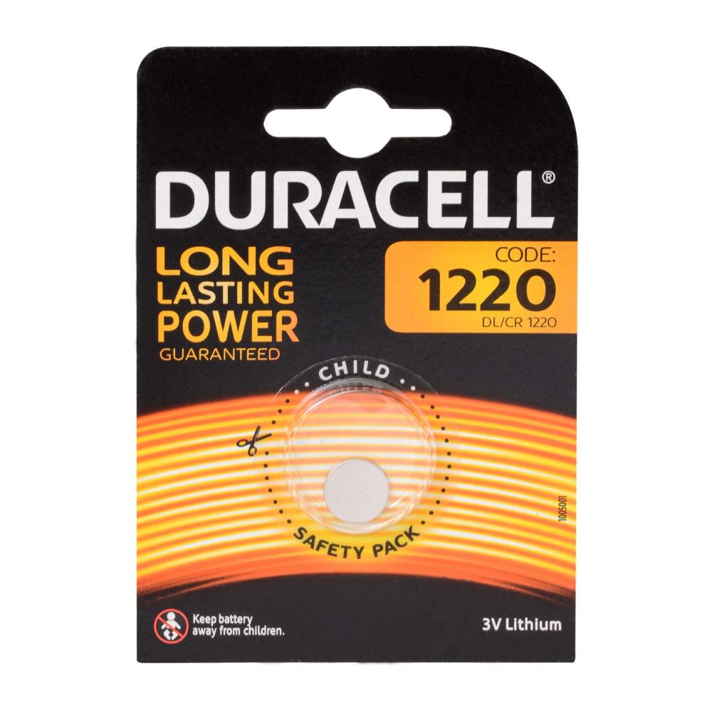 Duracell CR1220 3V Lithium Pil 1li (İ)