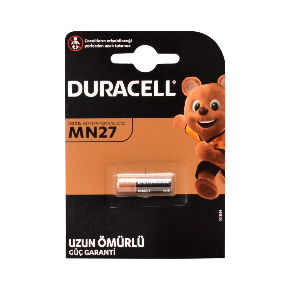 Duracell MN27, A27, 27A 12V Pil 1li