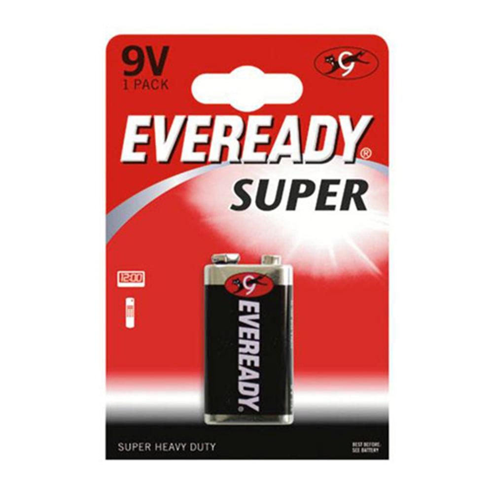 Eveready Super 9V Pil / E Tekli Blister