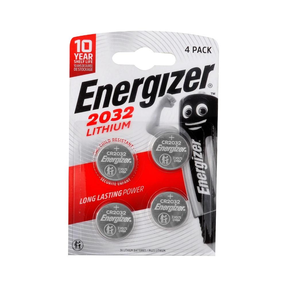 Energizer CR2032 Lithium Pil 4lü Blister