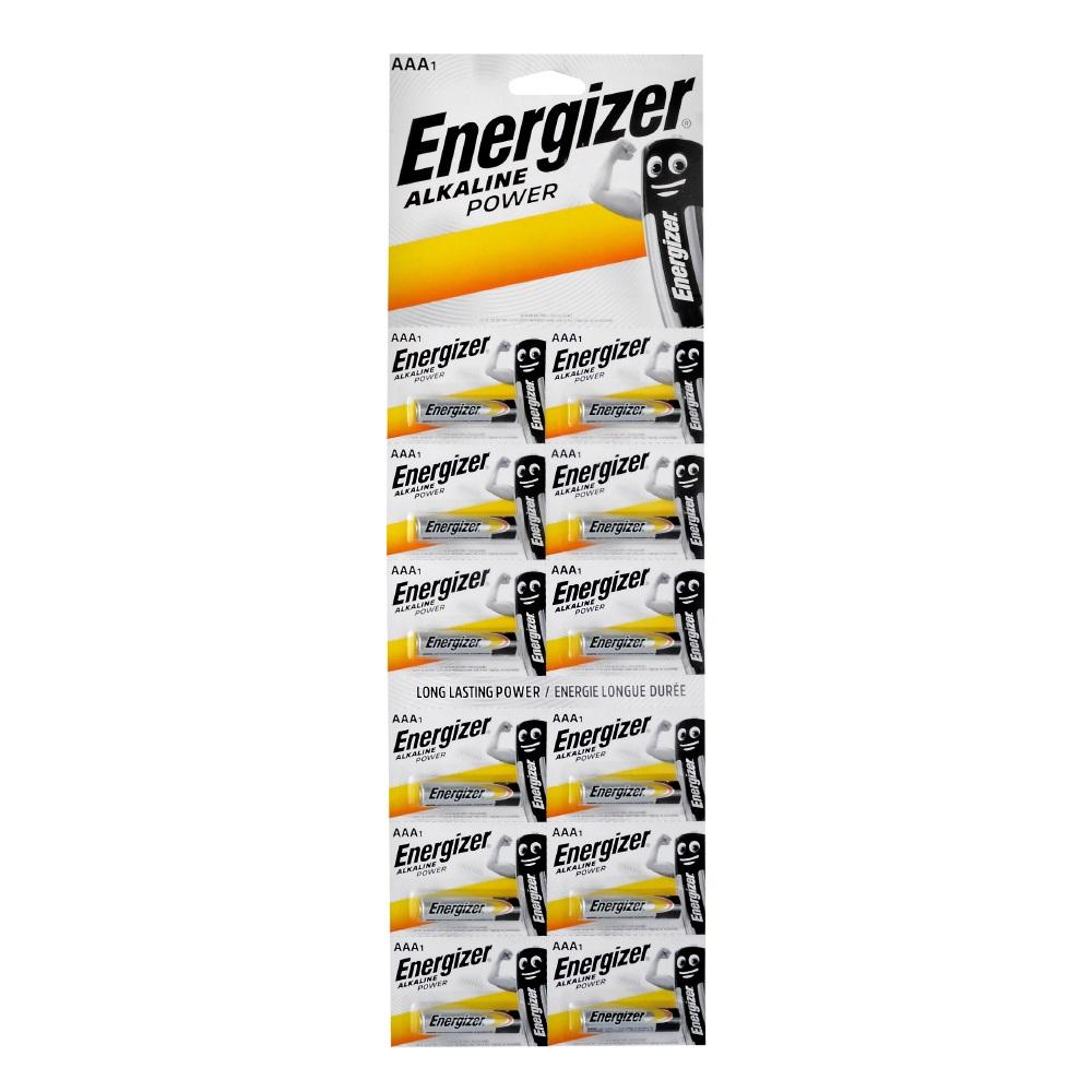 Energizer Power Alkalin AAA İnce Kalem Pil 12li Kartela