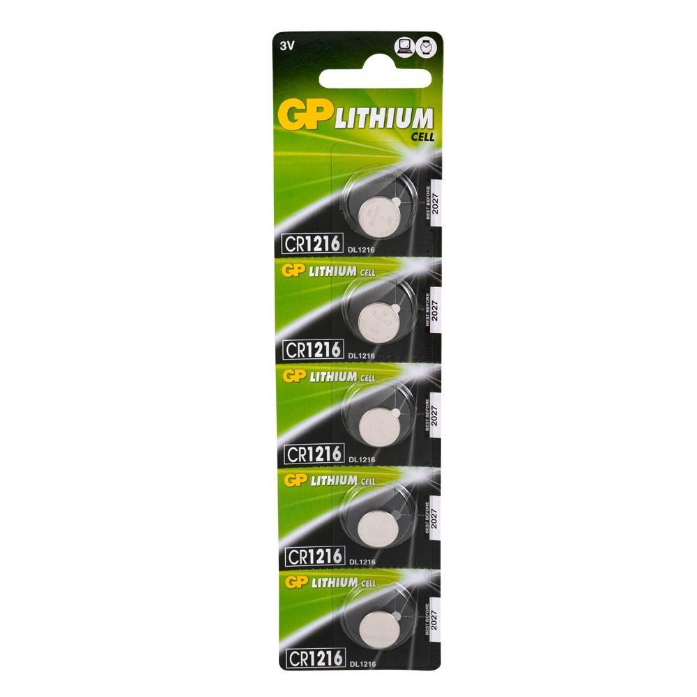 GP CR1216 3V Lithium 5li Kartela