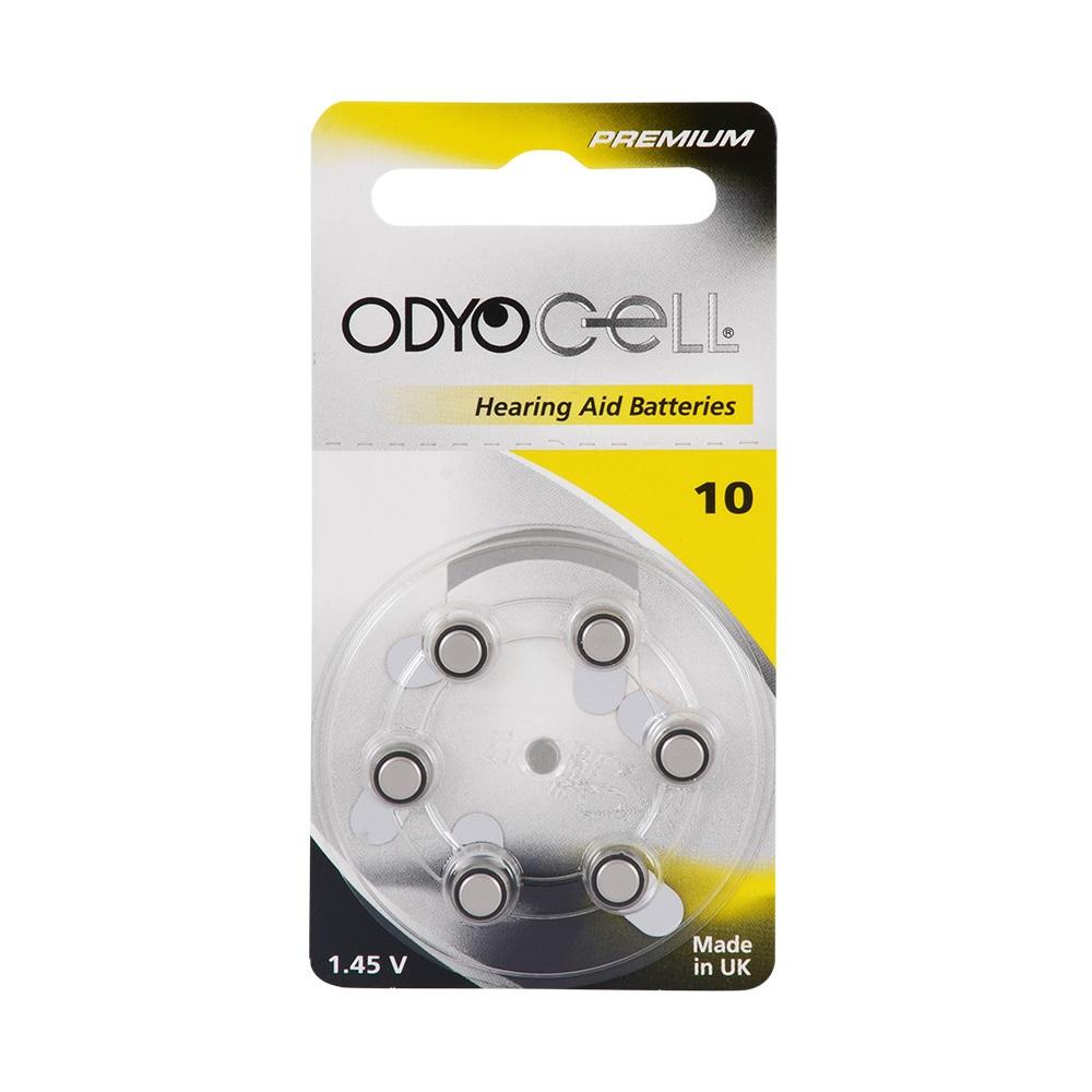 Odyocell Premium 10 Numara Kulaklık Pili 6lı