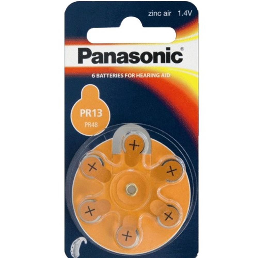 Panasonic 13 Kulaklık Pili 6lı