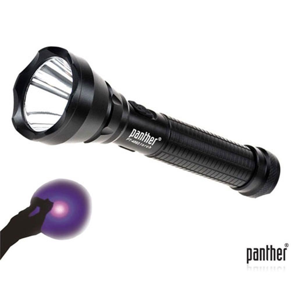 Panther PT-4893 Ultraviyole (Mor Işık) UV Ledli Şarjlı El Feneri
