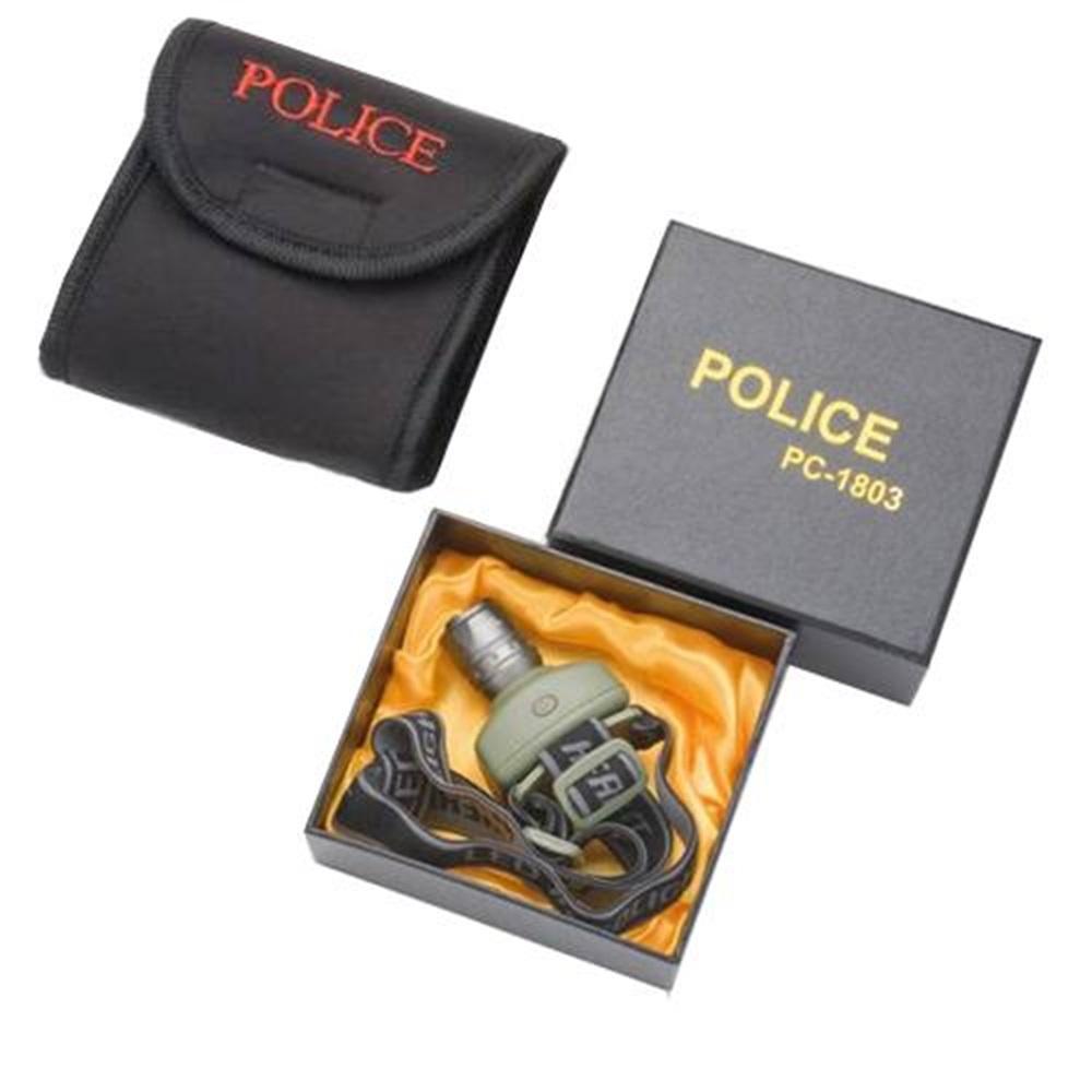 Police PC-1803 Kafa Feneri Cree Xenon Kızaklı ( 3 x AAA )
