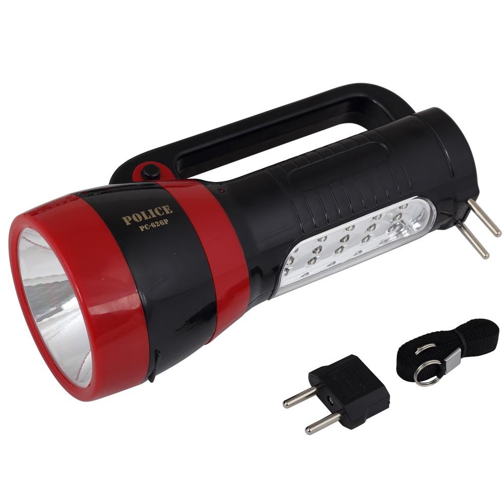 Police PC-626P Power Led Spot 1+15 Şarj Edilebilir Fener (İ)