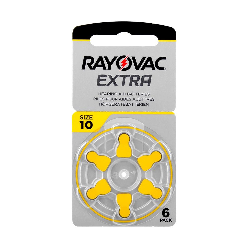 Rayovac Extra Advanced 10 / PR70 Numara Kulaklık Pili 6lı