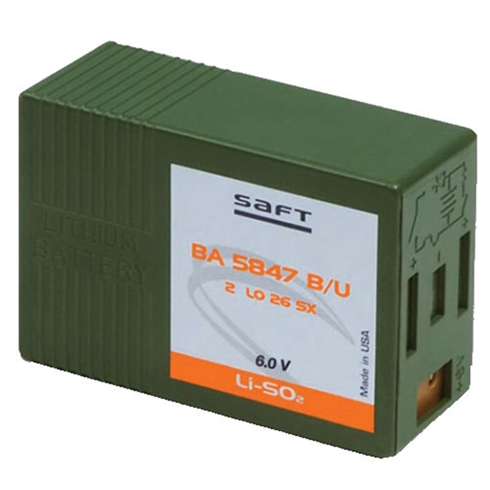 Saft LI-SO2 6.0V Batarya BA 5847 B/U