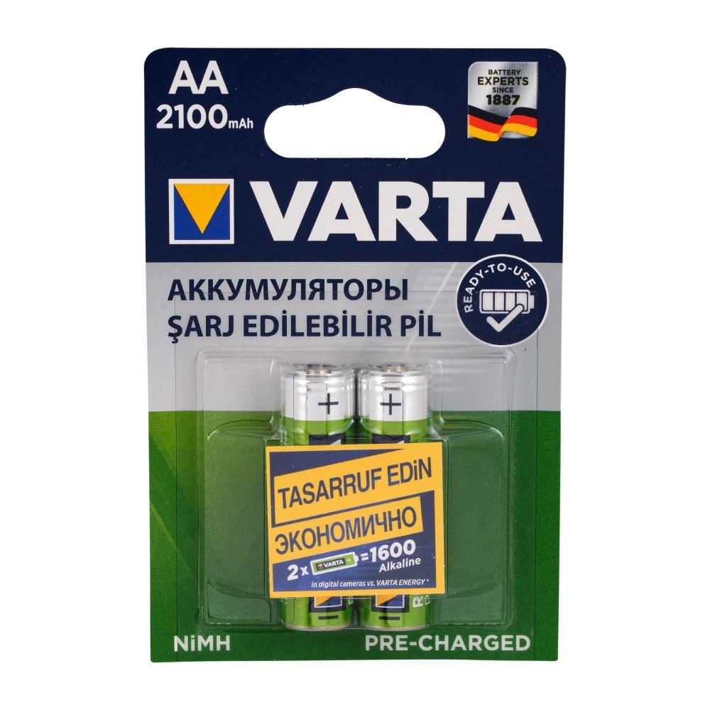 Varta 56706101412 AA 2100 mAh Kalem Pil Ready2Use 2li Blister