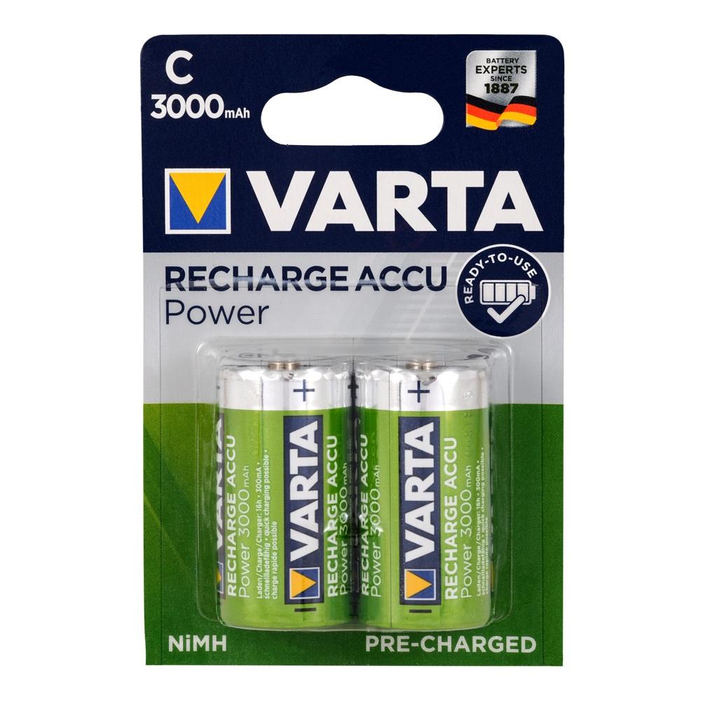 Varta 56714101402 Accu Ready2Use Orta Pil - C 3000 mAh 2li