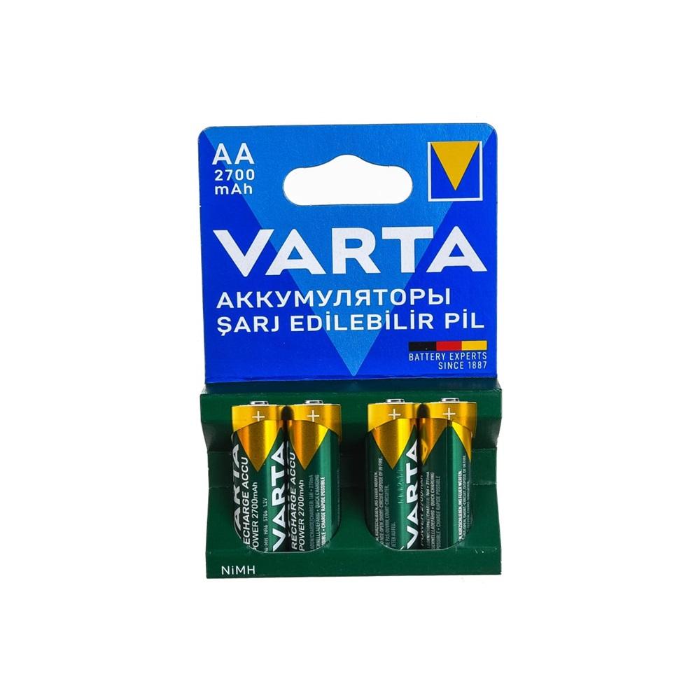 Varta 5706301404 Professional Accu Kalem AA 2700 mAh Pil 4lü