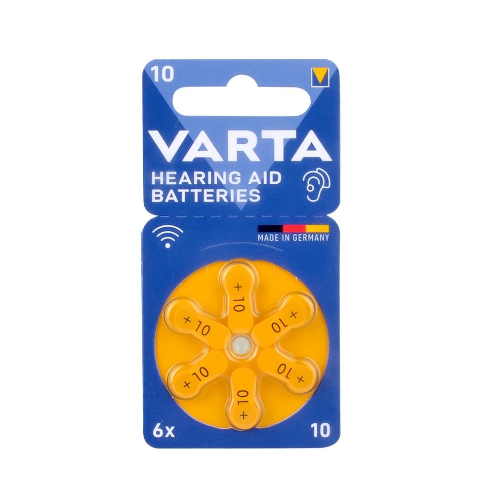 Varta 10 Kulaklık Pili 6lı Blister