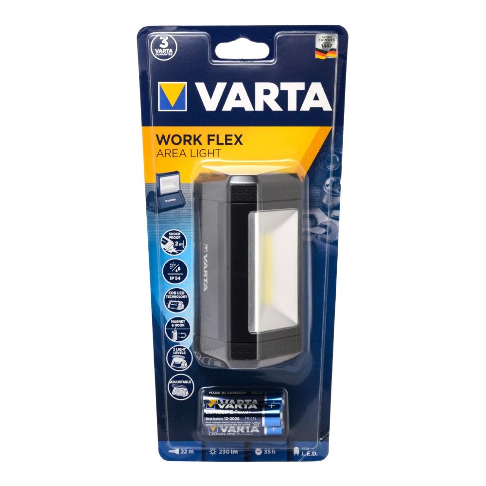 Varta 17648 Work Flex Area Light Led Fener 3xAA