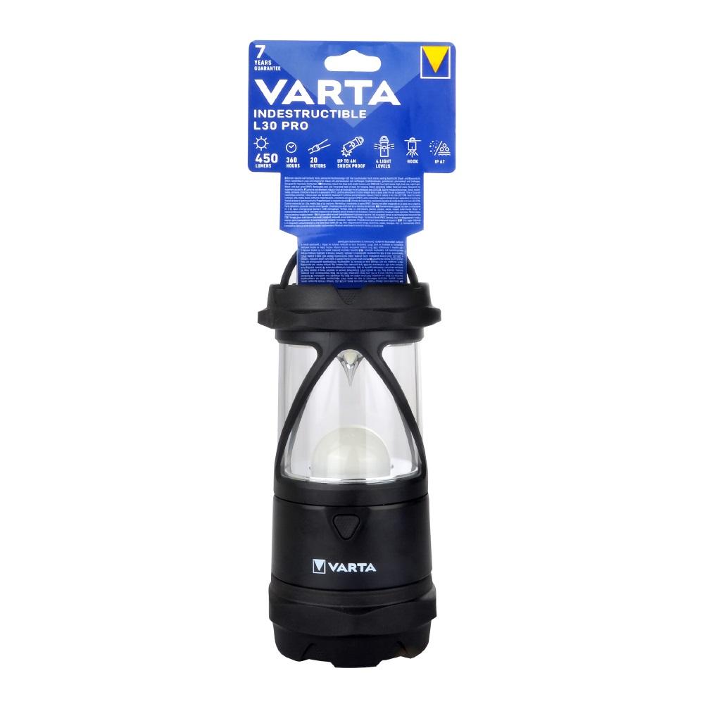 Varta 18761 Indestructible L30 Pro Lantern 6AA Fener