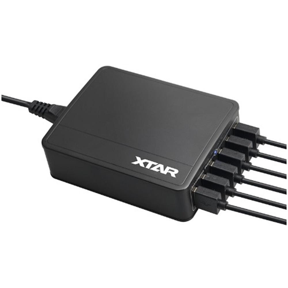 Xtar SIX-U - 45W 6-Port USB Çoklu Şarj Cihazı