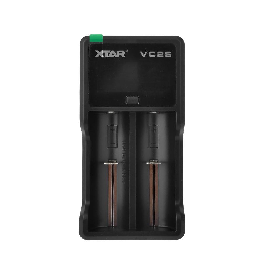 Xtar VC2S - Taşınabilir LCD Ekranlı Li-ion/Ni-Mh/Ni-Cd Pil Şarj Cihazı / 2li