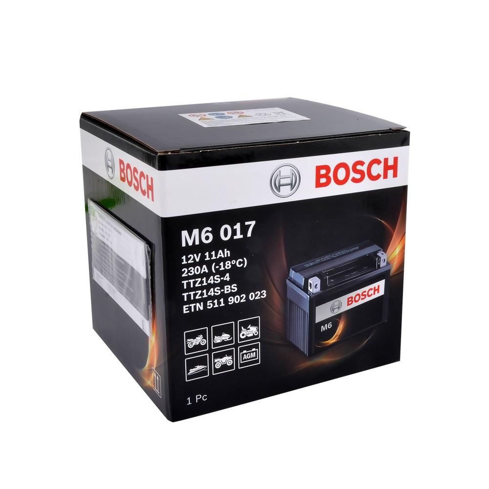 Bosch M6 YTZ14S-4 YTZ14S-BS 12V 11 Ah Motosiklet Aküsü