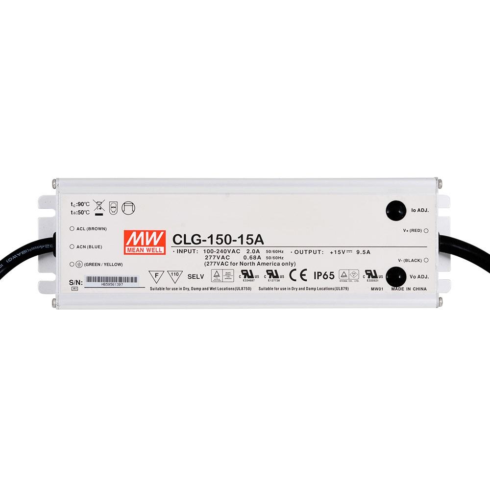Mean Well MW-CLG-150-15A 15V 9.50A 143W LED Power Supply