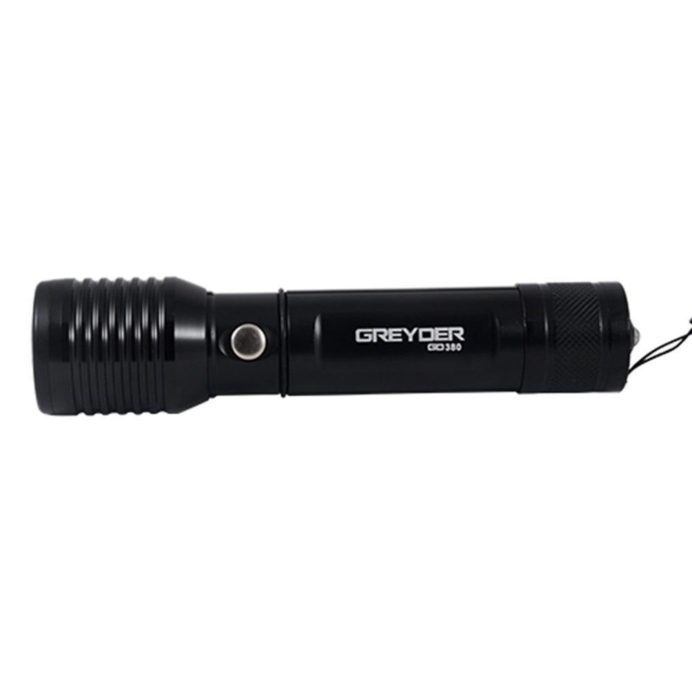 Greyder GD-380 Şarj Edilebilir Ledli El Feneri (İ)