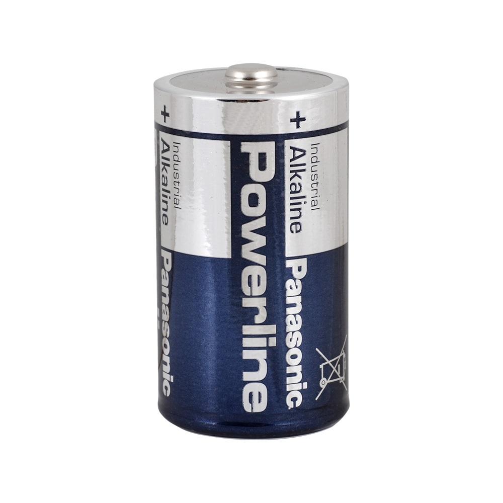 Panasonic - Powerline - LR20AD/10BB - 1.5 V - D - Alkaline Pil - 10lu Kutu