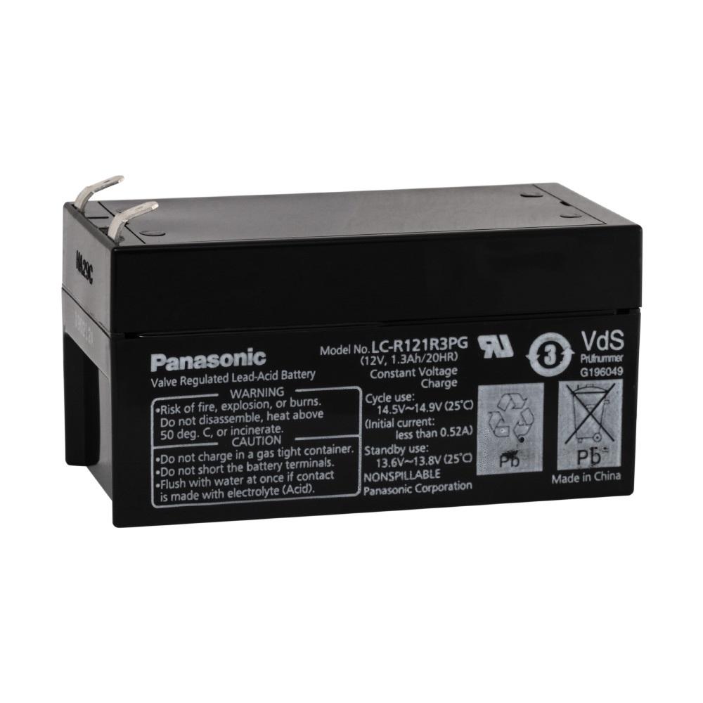 Panasonic LC-R121R3PG - 12V 1.3Ah - Bakımsız Kuru Akü