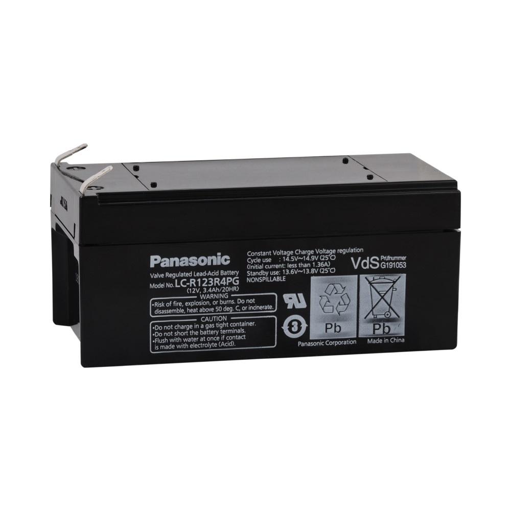 Panasonic LC-R123R4PG - 12V 3.4Ah - Bakımsız Kuru Akü