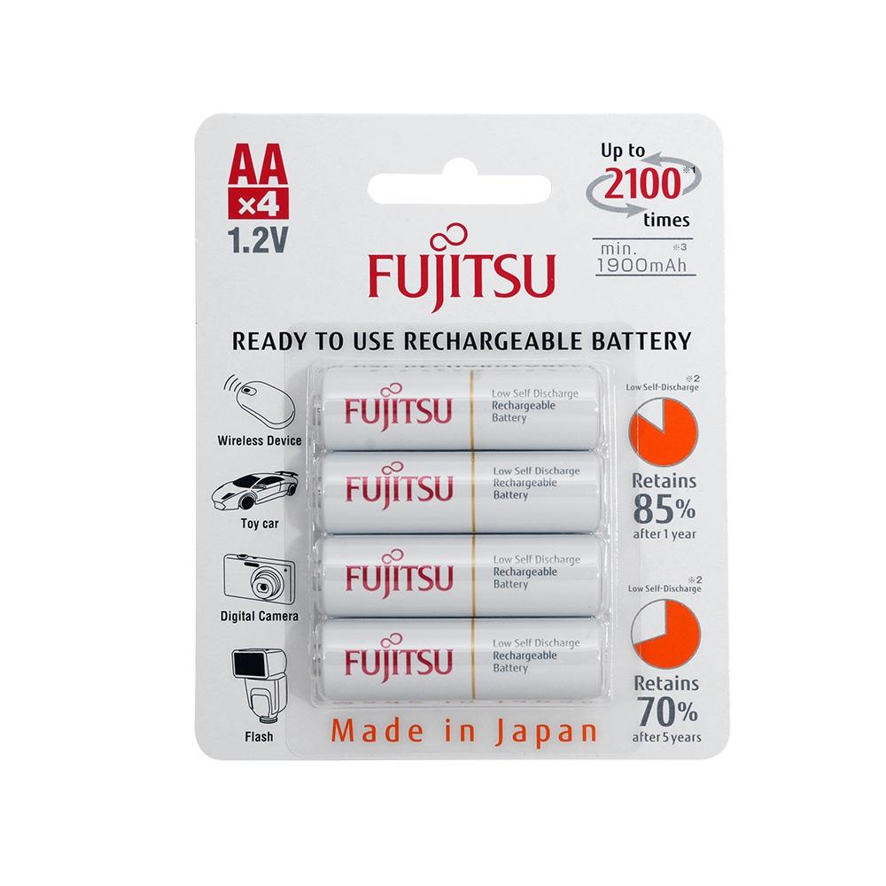 Fujitsu 1.2V 1900 Mah AA R2U Şarjli Batarya (4B)