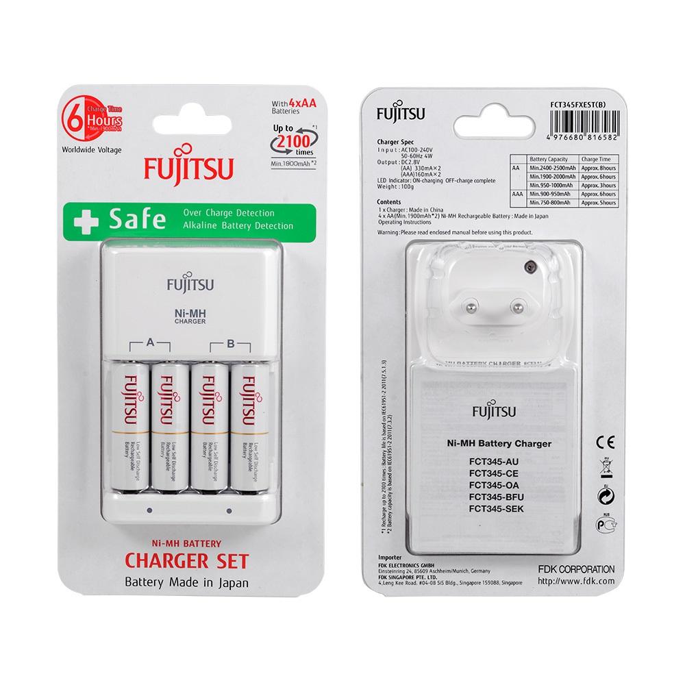 Fujitsu FCT345 FXEST(B) 4x1900 Mah Şarj Cihazı