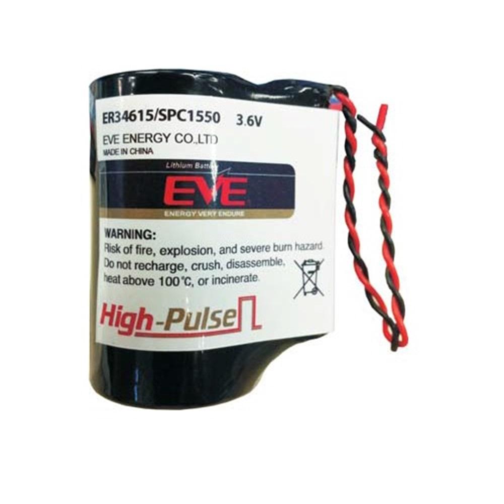 EVE 3.6V ER34615 + SPC1550 Kablolu Lithium Pil