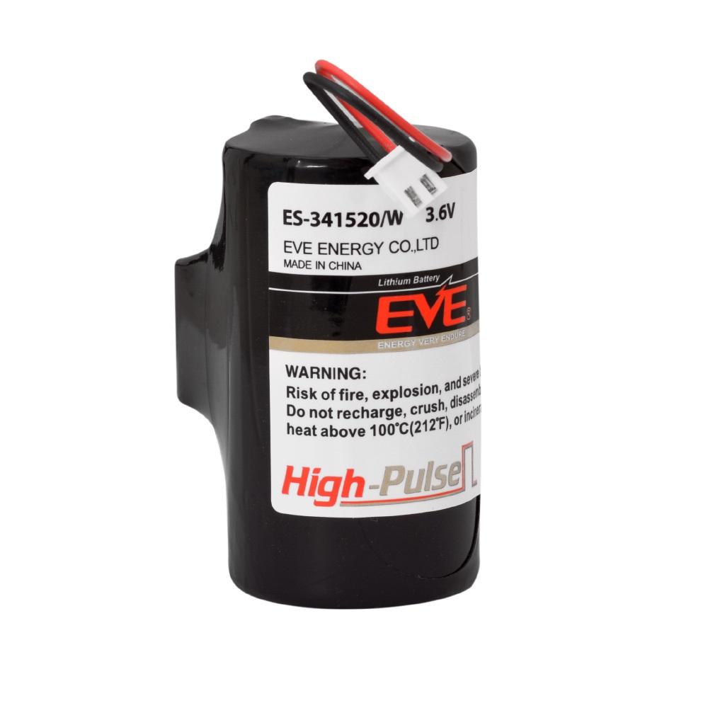 EVE 1S1P - 3.6V ER34615+SPC1520 Kapasitorlü Li-ScO2 Lithium Pil -Soketli