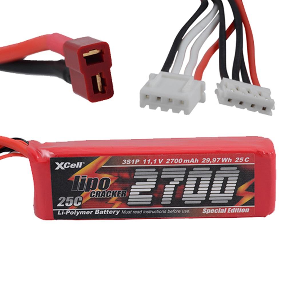 XCell Cracker 11.1V 2700mAh 3S1P 25C Li-Polymer Pil