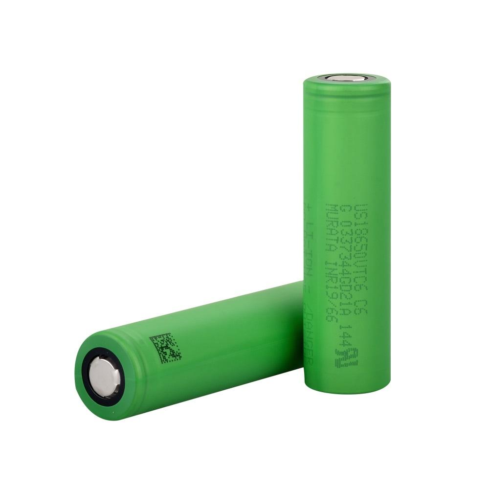 Murata US18650VTC6 - 3.7V 3120 Mah Li-ion Şarjlı Pil - 9.6C - 30A