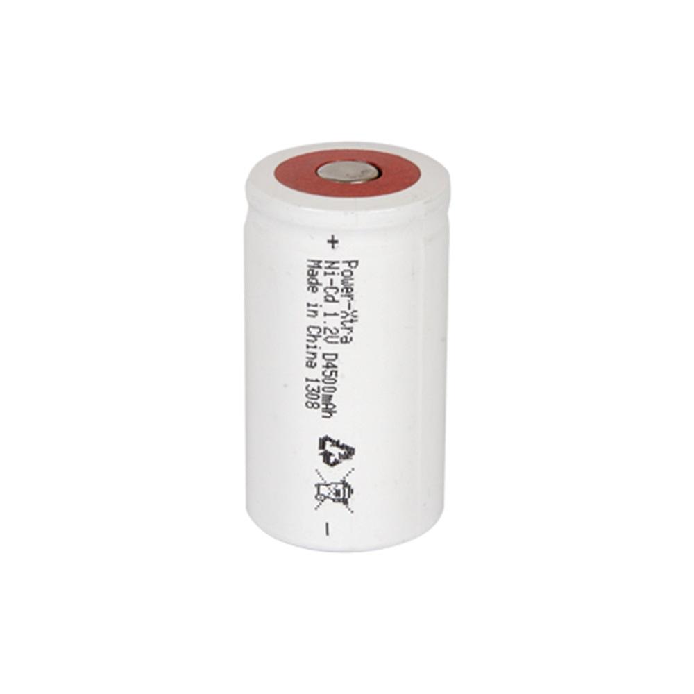 Power-Xtra 1.2V 4500 Mah - D - Ni-Cd Şarjlı Pil - Bulk-Başsız-Flat Head