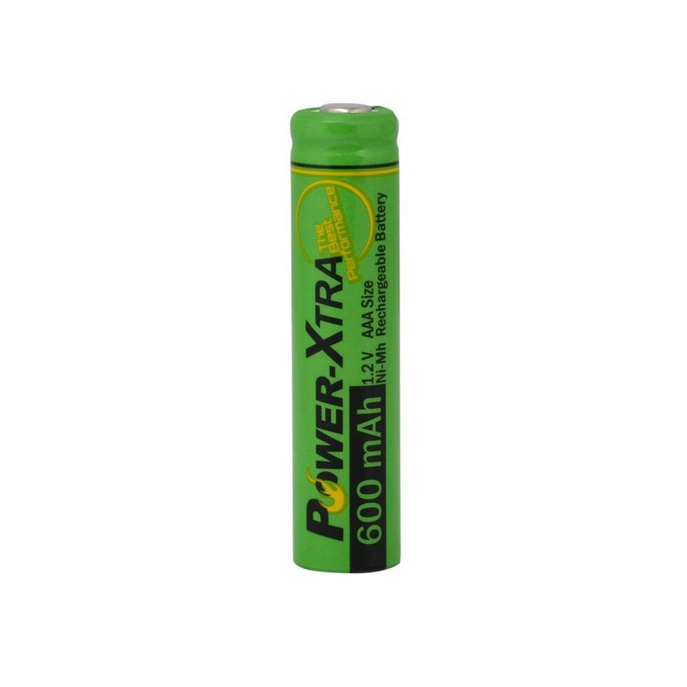 Power-Xtra 1.2V Ni-Mh AAA Size 600 Mah Şarjlı (Başsız) Pil (i)