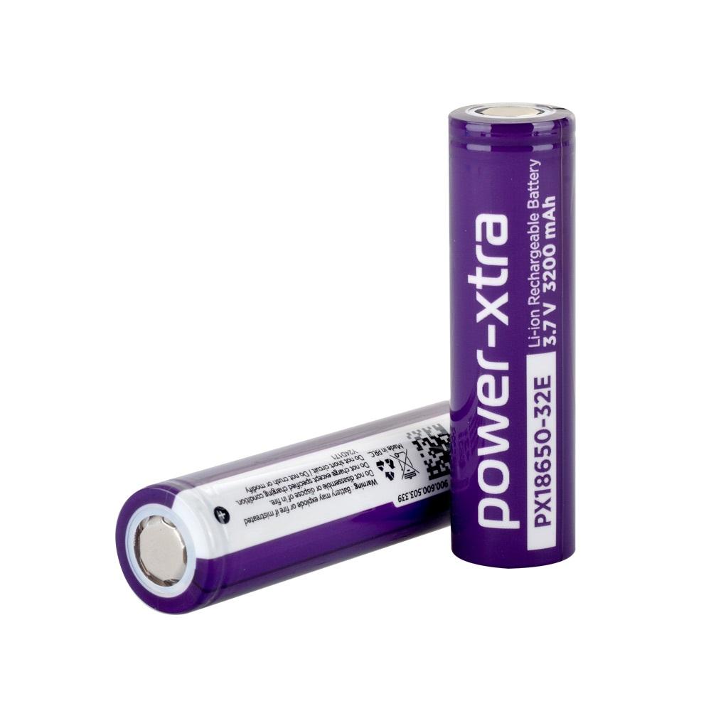 Power-Xtra PX18650-32E - 3.7V 3200 Mah Li-ion Pil - 3C