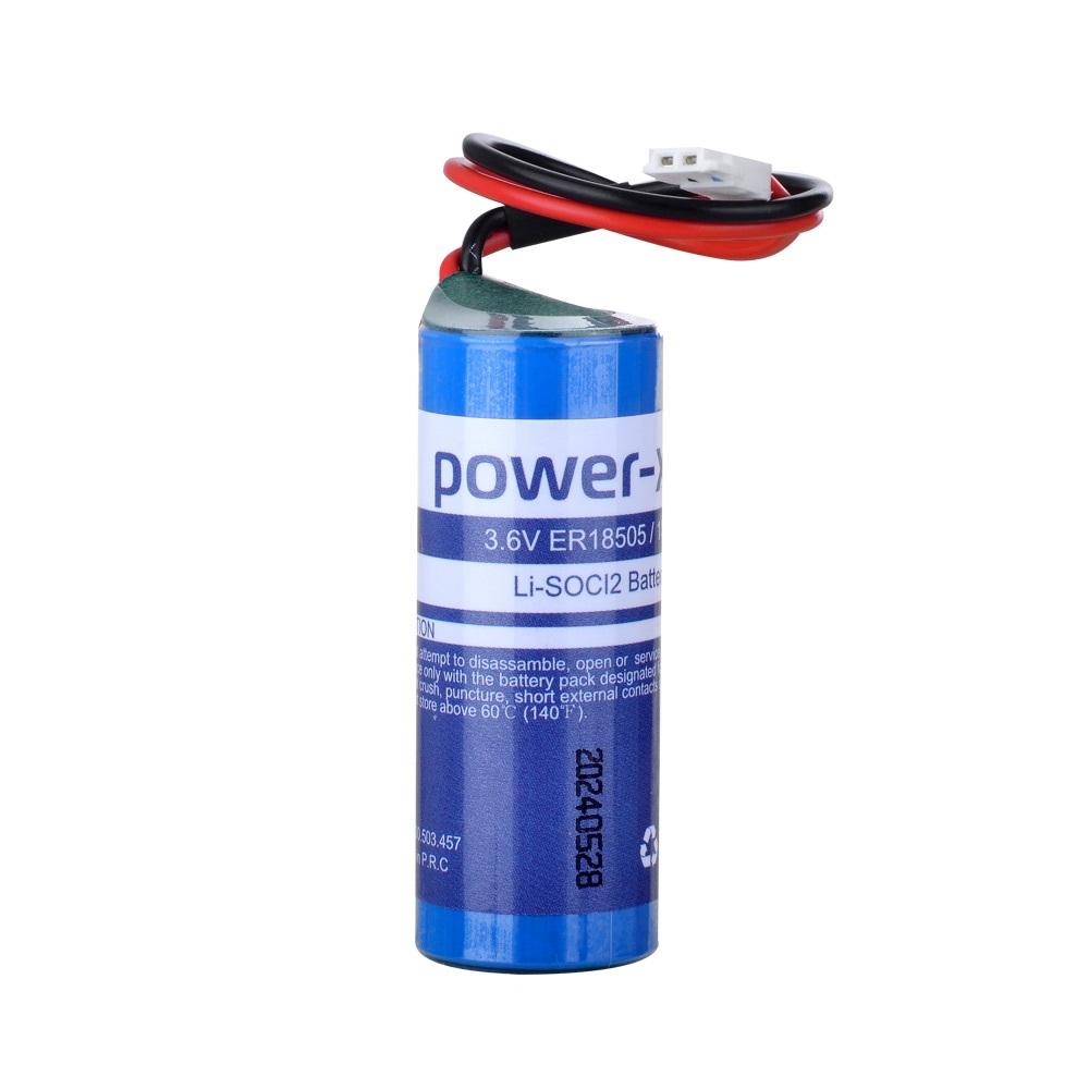 Power-Xtra 1S1P - 3.6V ER18505 A Size Li-SOCI2 Lithium Batarya - Ters Soketli - V2 - 106694