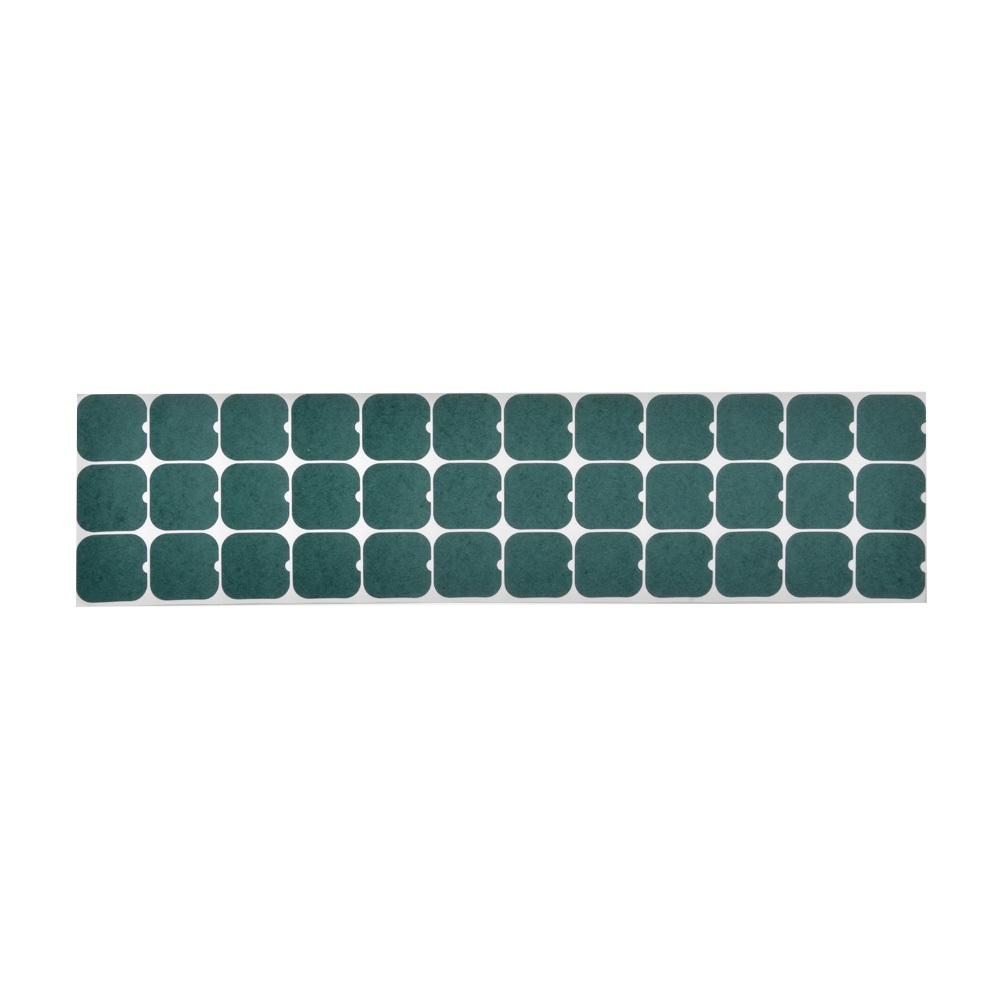 4x18650 - Yeşil Renk Kağıt Kaplama - Çıkıntılı -V2- 36lı Blister