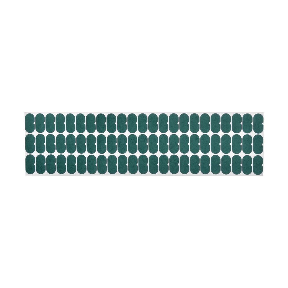 2x18650 - Yeşil Renk Kağıt Kaplama - Çıkıntılı - 69lu Blister