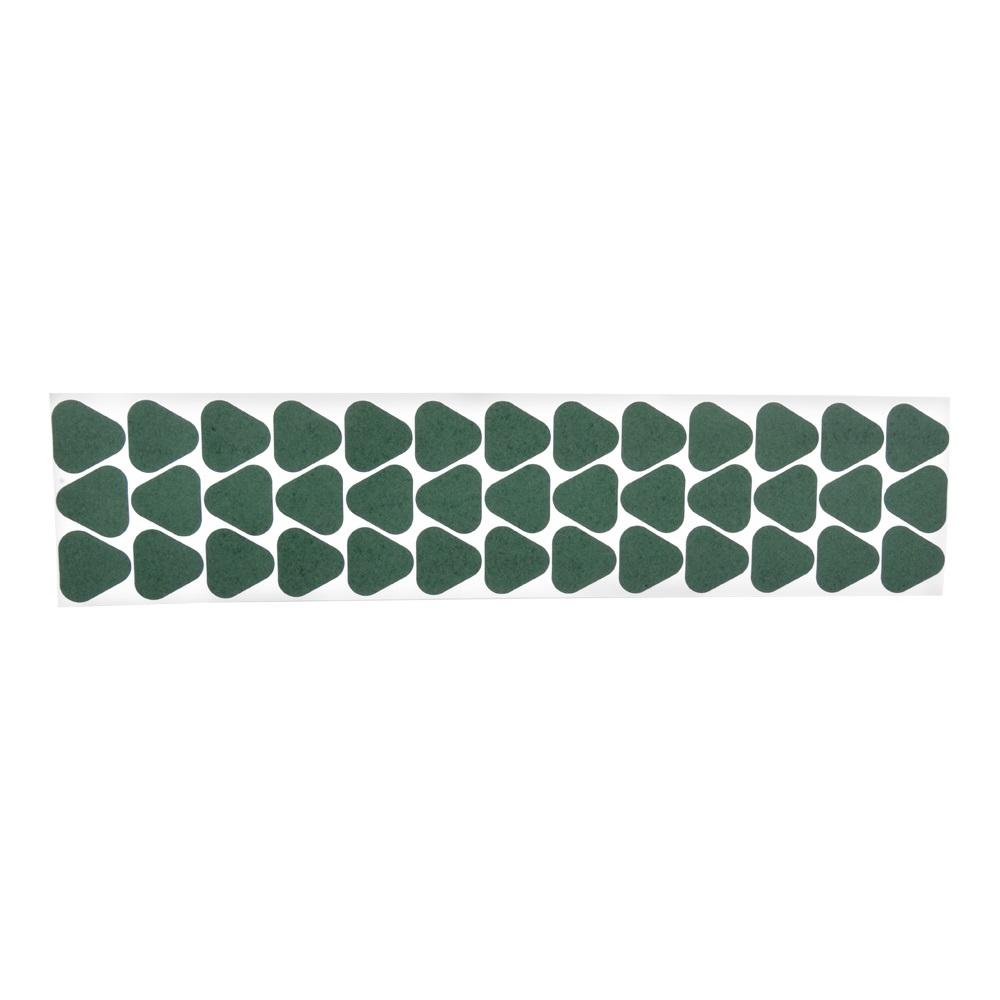 3x18650 - Yeşil Renk Kağıt Kaplama - Üçgen - V3 - 39lu Blister