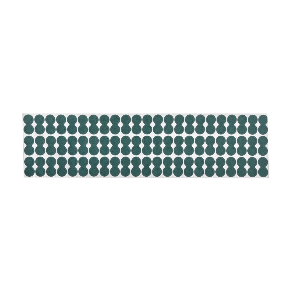 2x18650 - Yeşil Renk Kağıt Pozitif - Delikli - 60lı Blister
