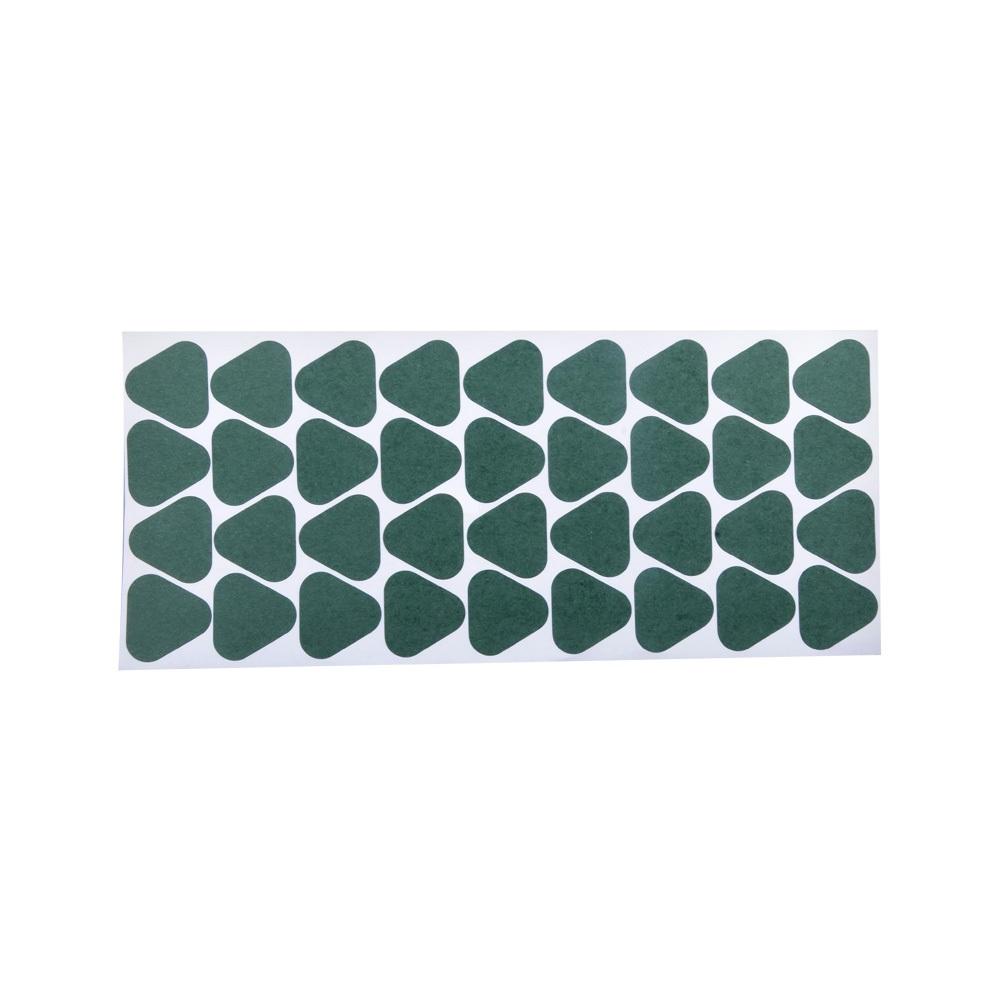 3x18650 - Yeşil Renk Kağıt Kaplama - Üçgen - V3 - 36lı Blister