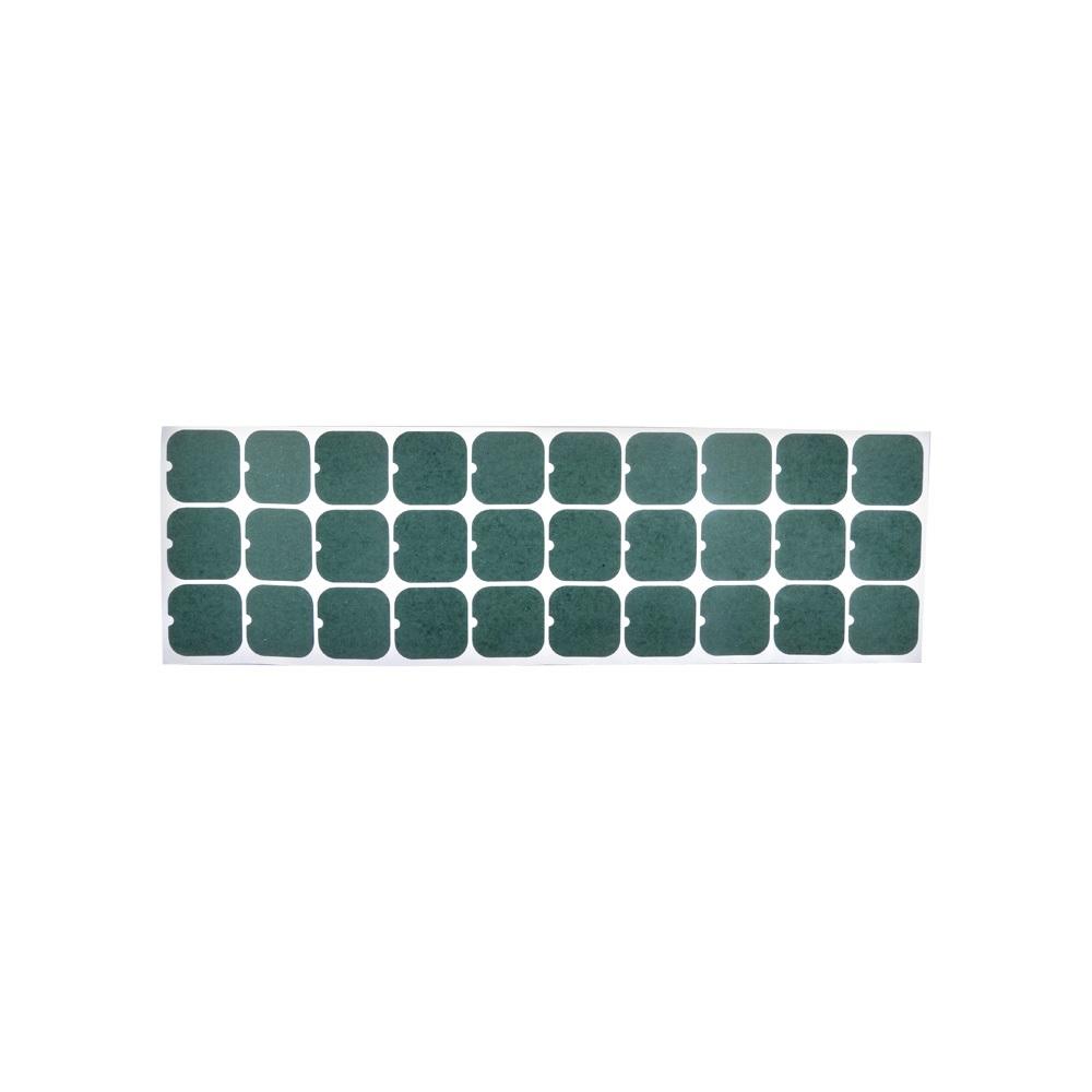 4x18650 - Yeşil Renk Kağıt Kaplama - Çıkıntılı -V2 - 30lu Blister