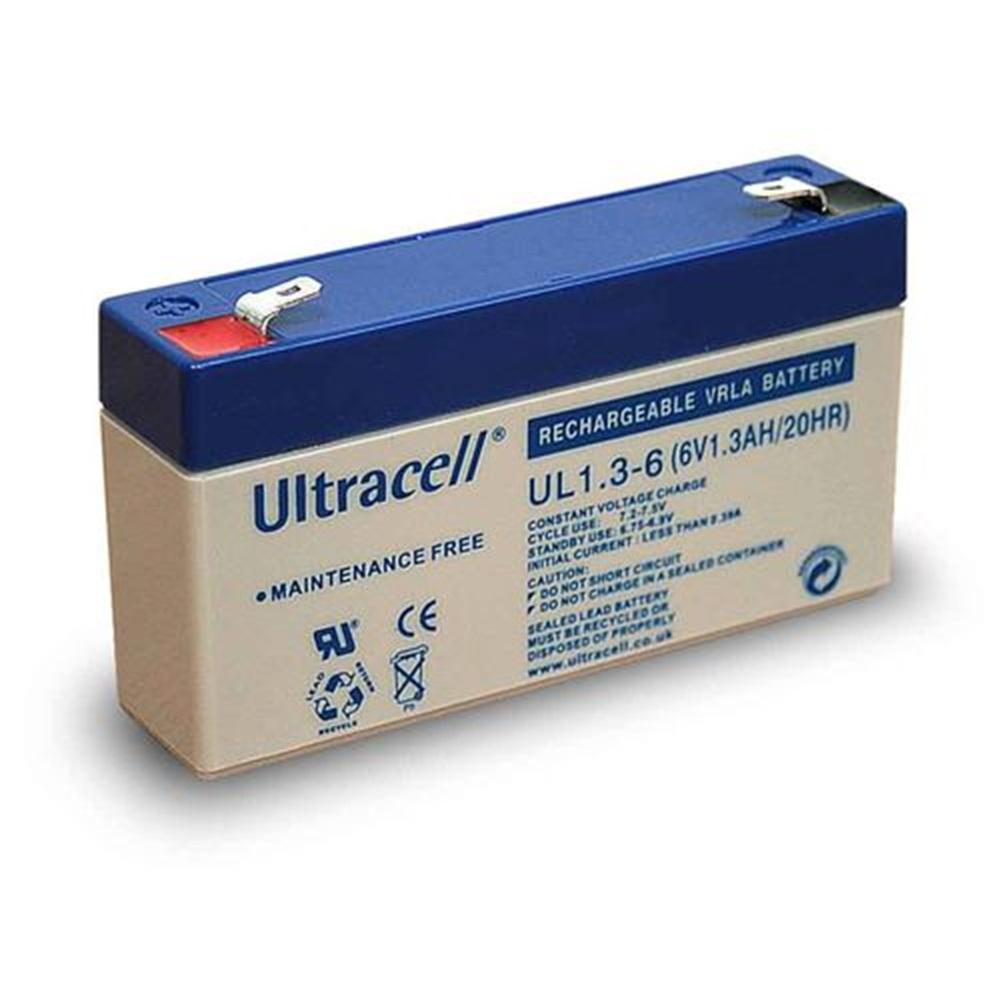 Ultracell 6V 1.3 Ah Bakımsız Kuru Akü