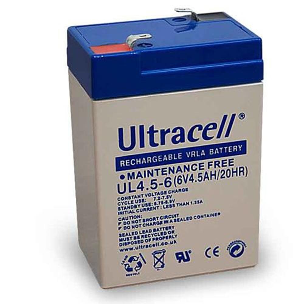 Ultracell 6V 4.5 Ah Bakımsız Kuru Akü